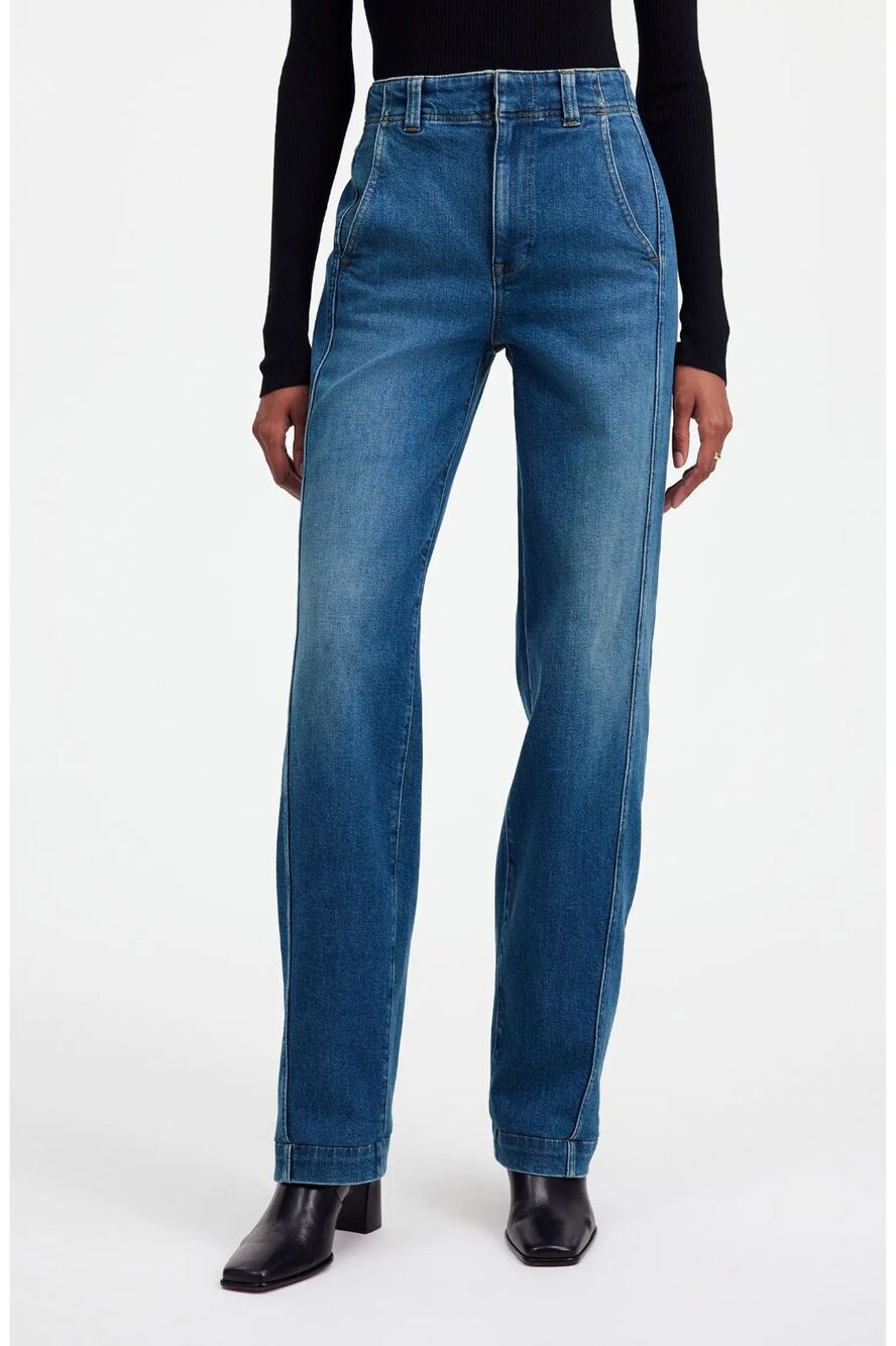 Madewell Women’s Tapered Seamed Trouser Jeans size 26 NWT